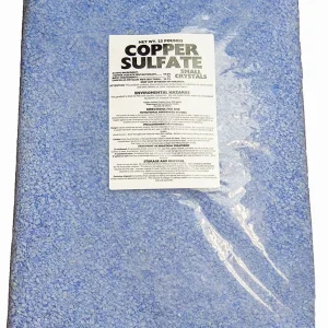 Earthworks Health Copper Sulfate Fine Crystals 25 lb Bag