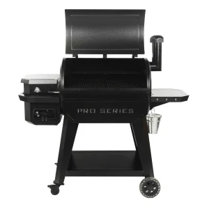 Pit Boss Pro Series 850 Sq in Hammertone Pellet Grill With Smart Compatibility - PB850PS2 10575