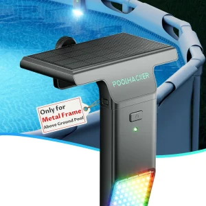 Solar LED Pool Light - 42 LEDs, 10 Color Options