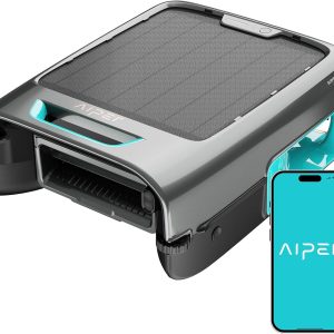 AIPER Solar Pool Skimmer, Gray - Surfer S2