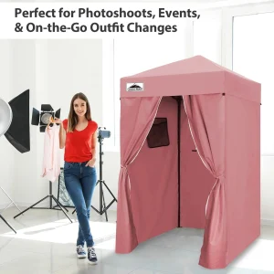 EAGLE PEAK Ultra Compact 4 ft x 4 ft Pop-Up Changing Room Canopy - Flex