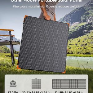 Portable Foldable Solar Panel 450W 38V N-Type 16BB 25% Efficiency - IP68 Waterproof