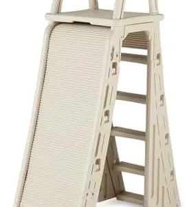 Confer Plastics Above Ground Pool Roll-Guard Safety Ladder, Adjustable - 7200