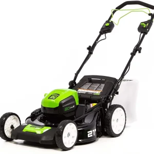 80V Cordless 21-Inch Self-Propelled Brushless Lawn Mower