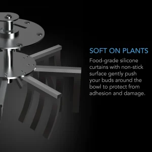 16in Bud Leaf Bowl Trimmer With Stainless Steel Blades