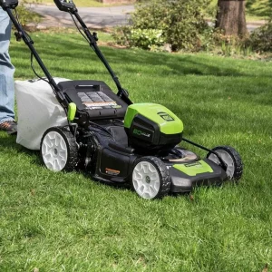 Greenworks 80V Cordless 21 in Self-Propelled Brushless Lawn Mower