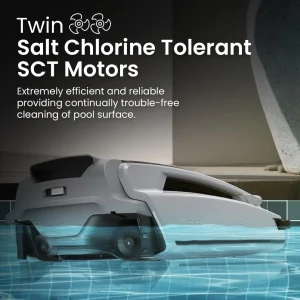 Betta Solar-Powered Robotic Pool Skimmer With Twin SCT Motors - SE Plus