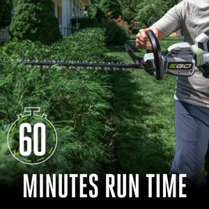 EGO Power+ Cordless Electric Hedge Trimmer 26 Inch With 56V 2.5Ah Battery And Charger - HT2601