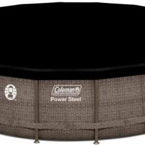Coleman Power Steel Frame Above-Ground Swimming Pool Set 18 x 48