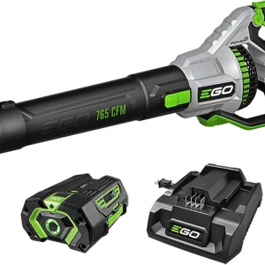 EGO POWER+ Cordless Electric Leaf Blower 765 CFM With 56V 5.0Ah Battery And Charger - LB7654
