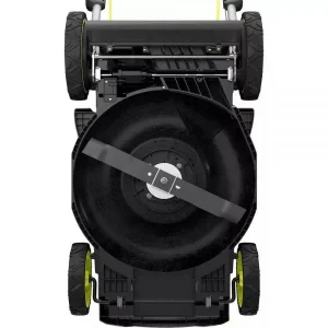 RYOBI 40-Volt 20 in Mower, String Trimmer And Leaf Blower Kit With 2 Batteries, 2 Chargers - RY401120-Y, RY40270, RY40407BTLVNM