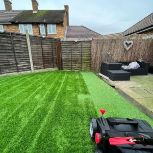 Forever Green Lawns Limited Artificial Turf Power Brush Sweeper, 50 L, 380mm, 110 Volts - Sweepy Box USA