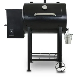 Wood Fired Pellet Grill With Flame Broiler, 700 Sq In Cooking Space - 700FB