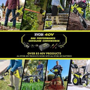 RYOBI 40V 18 in 2-in-1 Cordless Walk-Behind Push Lawn Mower