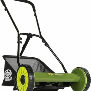 Sun Joe Manual Reel Mower With Grass Catcher, 16 Inch - MJ500M