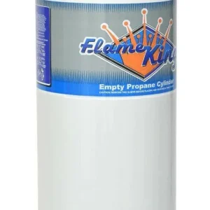 Flame King 60 lb Steel Propane LPG Refillable Cylinder With POL Valve - YSN60LB