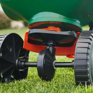 Scotts Turf Builder EdgeGuard Mini Broadcast Spreader - 5,000 Sq. Ft.