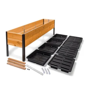 Self-Watering Elevated Planter Box 96" L x 24" W x 29" H