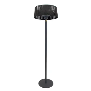 Better Homes & Gardens Electric Outdoor Patio Heater - Black Floor Lamp