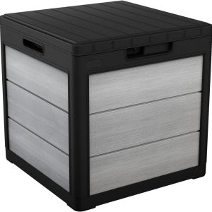 200 Gallon Resin Deck Box, 59.7 in L x 28.5 in W x 35.4 in H