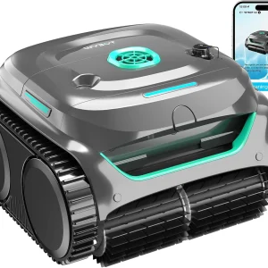 WYBOT Cordless Robotic Pool Cleaner With Dual Filtration And 180 Minutes Runtime - C2