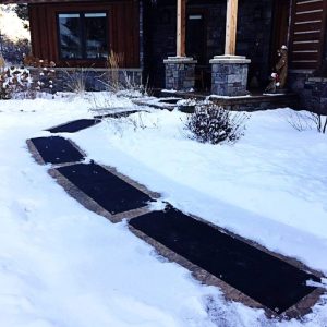 HeatTrak Heated Outdoor Snow Melting Mat - 20 x 60 in