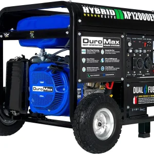 DuroMax Dual Fuel Generator 12,000W Gas/Propane, 457cc 4-Stroke - XP12000EH