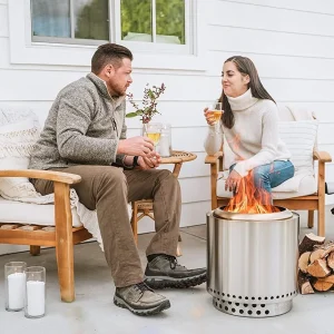 Solo Stove Ranger 2.0 Smokeless Portable Fire Pit With Stand, 15 Inch, 16.5 Lbs - Ranger 2.0