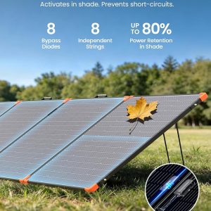 Portable Foldable Solar Panel 450W 38V N-Type 16BB 25% Efficiency - IP68 Waterproof
