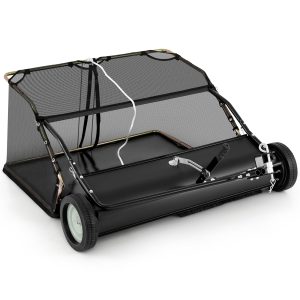 Tow-Behind Lawn Sweeper With 42/48 Inch Brush Width