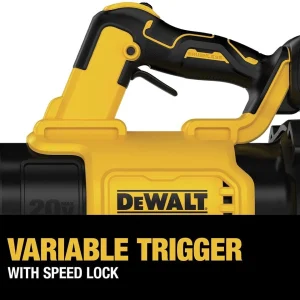 DEWALT 20V MAX XR Cordless Handheld Leaf Blower, 125-MPH 450-CFM - DCBL722B