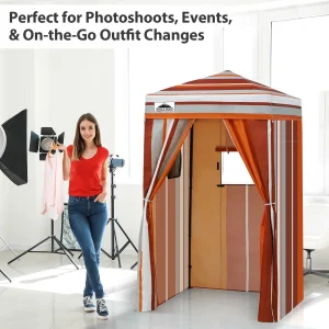 EAGLE PEAK Ultra Compact 4 ft x 4 ft Pop-Up Changing Room Canopy - Flex