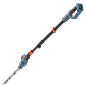 SENIX Cordless Pole Hedge Trimmer, 20 Volt Max, 18-Inch Cutting, 21-Inch Blade - HTPX2-M