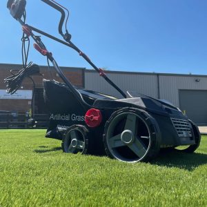 Forever Green Lawns Limited Artificial Turf Power Brush Sweeper, 50 L, 380mm, 110 Volts - Sweepy Box USA