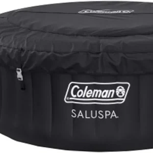 2-4 Person Inflatable Hot Tub With 120 Air Jets And Insulated Cover