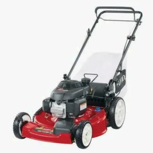 Toro 22in Self-Propelled Gas Lawn Mower With Honda Engine, High Wheels, Variable Speed, Steel Deck