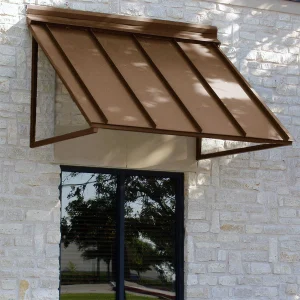 Awntech 8 ft Houstonian Metal Standing Seam Awning