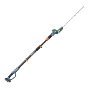 SENIX Cordless Pole Hedge Trimmer, 20 Volt Max, 18-Inch Cutting, 21-Inch Blade - HTPX2-M