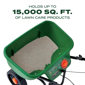 Scotts Turf Builder EdgeGuard DLX Broadcast Spreader 15,000 sq. ft.