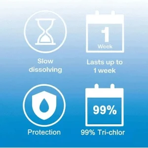 3 Inch Pool And Spa Chlorine Tablets - 50 Lbs