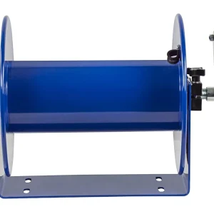 Coxreels Compact Hand Crank Steel Hose Reel, 4,000 PSI, Holds 3/8 in x 50 ft Hose - 112-3-50
