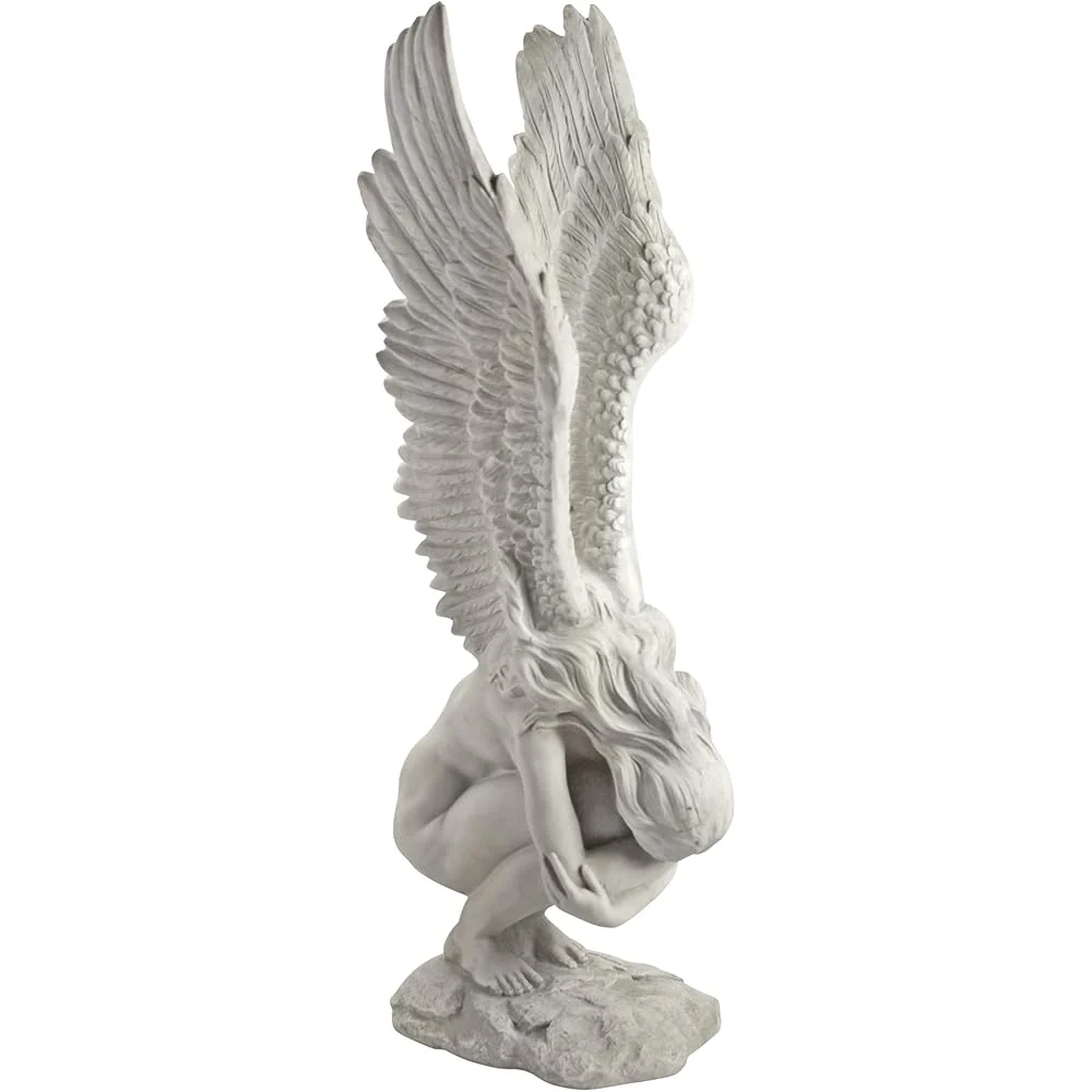 Remembrance And Redemption 30-Inch Angel Garden Statue