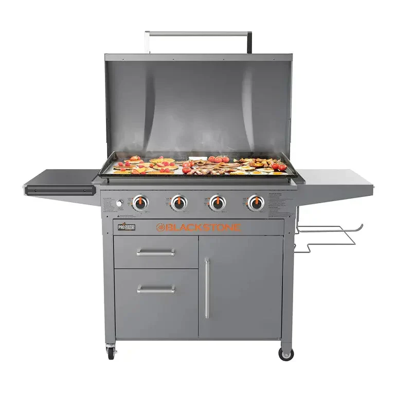 Blackstone ProSeries 4-Burner 36-Inch Griddle Cooking Station With Hood