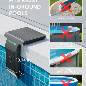 Solar LED Pool Light - 42 LEDs, 10 Color Options
