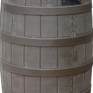 Good Ideas Rain Wizard 50 Gallon Plastic Outdoor Rain Barrel Water Storage Collector