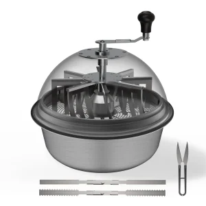16in Bud Leaf Bowl Trimmer With Stainless Steel Blades