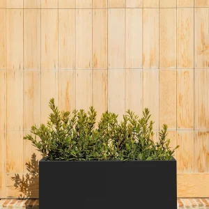 Veradek Rectangular Planter, Large, 16 in x 15 in x 38 in - Block Series Long Box