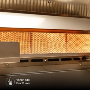 Spire 5 Burner Built-In Propane Gas Grill, Stainless Steel, 30 Inch, 750 SQ In, 63,000 BTUs - 740-0788P