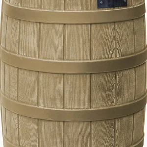 Good Ideas Rain Wizard 50 Gallon Plastic Outdoor Rain Barrel Water Storage Collector