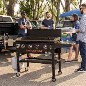 Blackstone Original 4-Burner 36in Propane Omnivore Griddle With Hard Cover - 2177